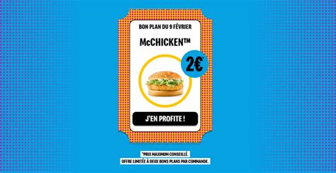 1 jour 1 bon plan mcdo 2022.